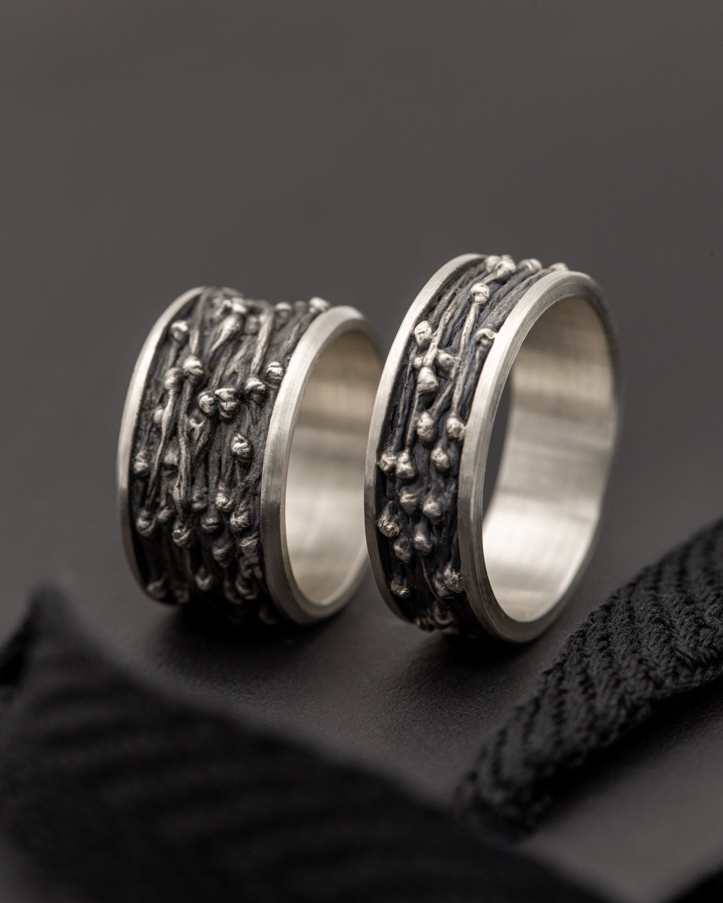 Shibari Ring - 925 Silver